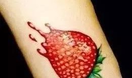 吃瓜网红纹身图案,吃瓜群众的独特印记